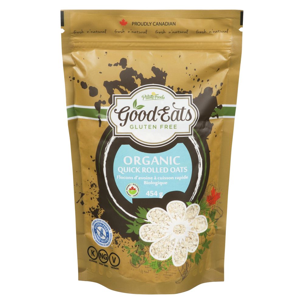 Good Eats Organic Gluten Free Quick Oats, 454 G