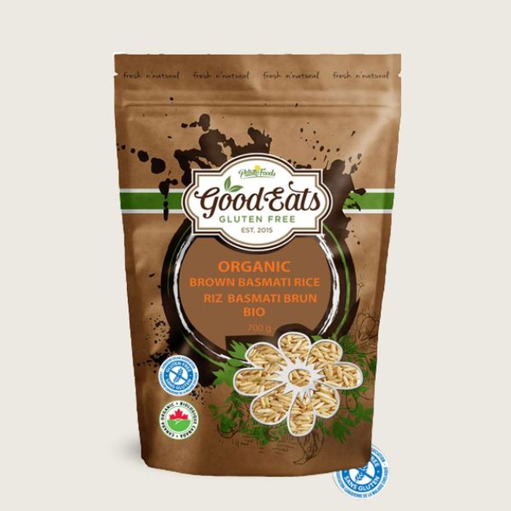 Good Eats Organic Brown Basmati Rice, 700 G