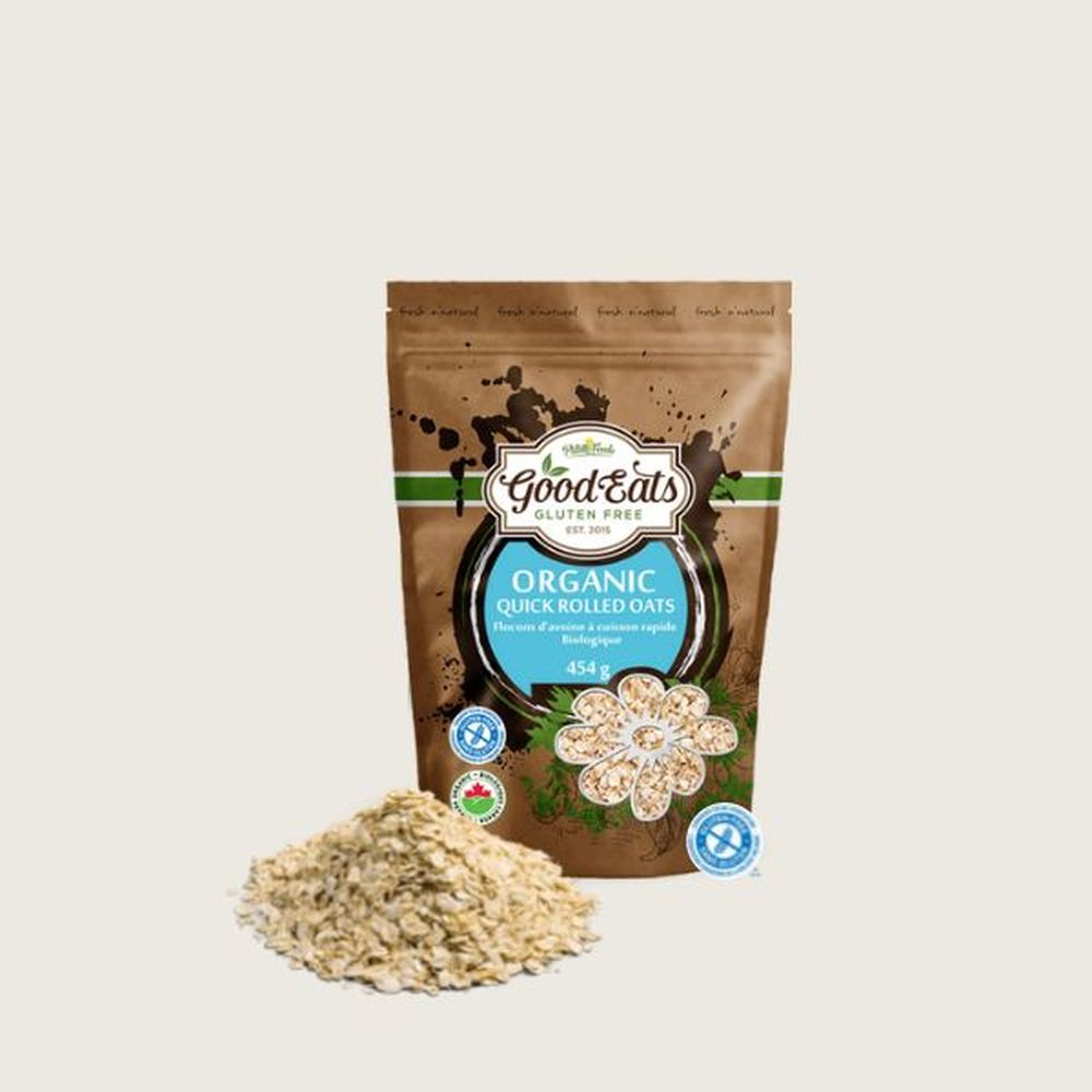 Good Eats Organic Quick Oats, 454 G