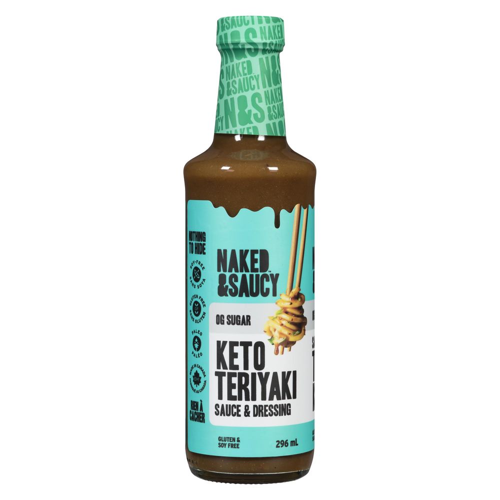Naked & Saucy Teriyaki Sesame Ginger Sauce And Dressing, 473 Ml