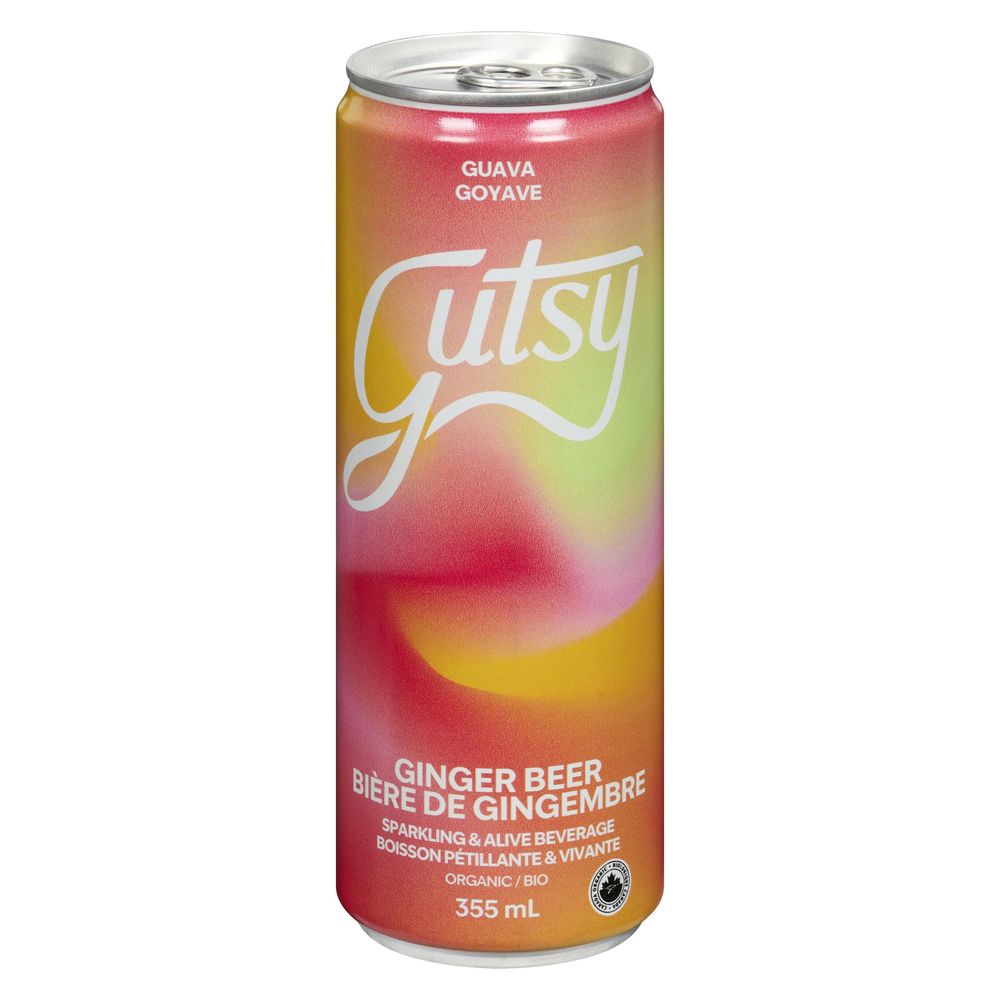 Gutsy Guava Ginger Beer, 355 Ml