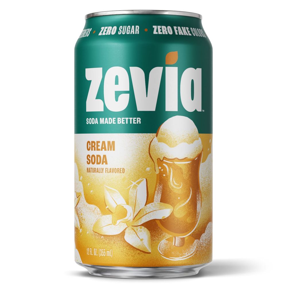 Zevia Cream Soda, 355 Ml