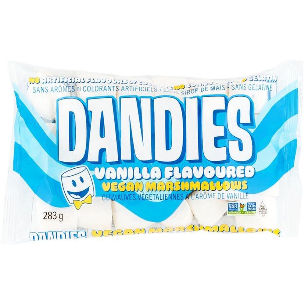 Dandies Vegan Vanilla Flavoured Marshmallows, 283 G