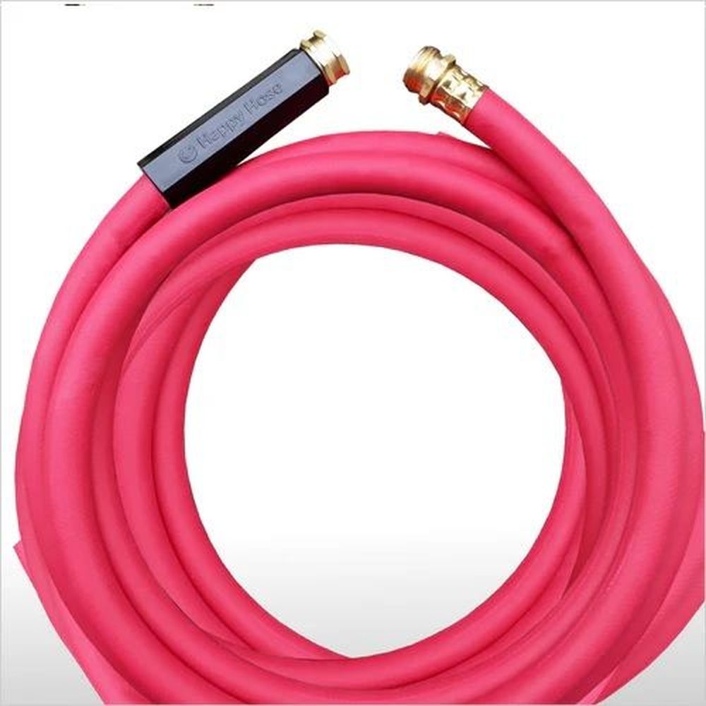 Happy Hose Tuyau En Caoutchouc Rouge Pour Eau Chaude, 16 Mm X 15 M (5/8 Po X 50 Pi) – 3 Par Boîte