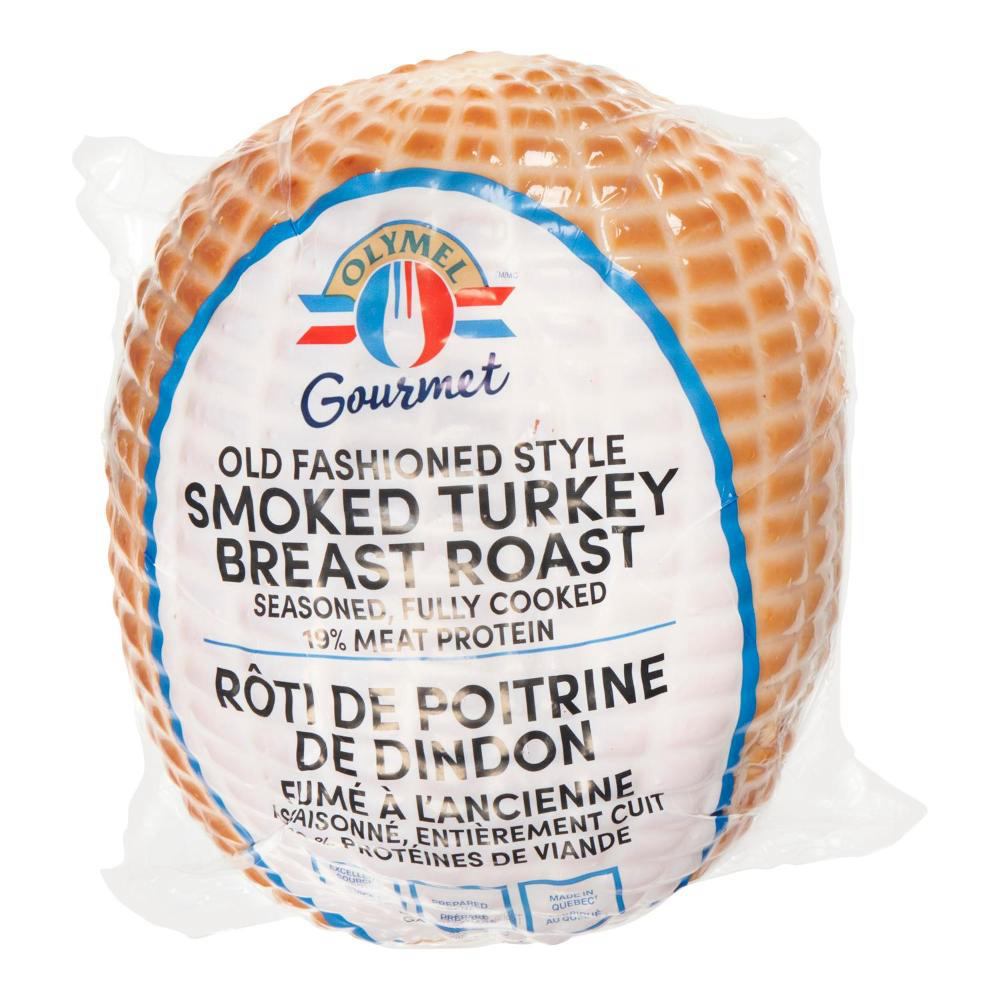 Olymel Gourmet Old Fashioned Smoked Turkey Breast Roast, 2.9 Kg -- 2 Per Case
