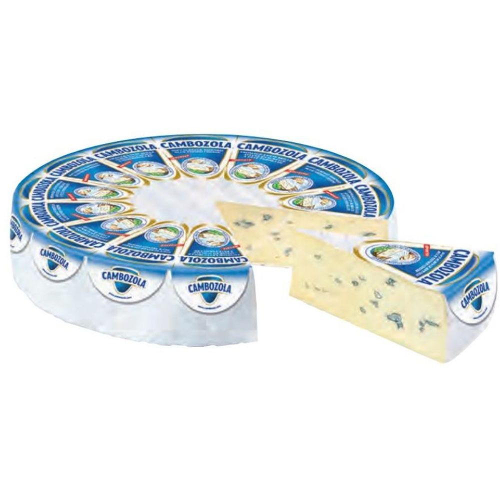 Cambozola Soft-ripened Blue Cheese, 2.2 Kg