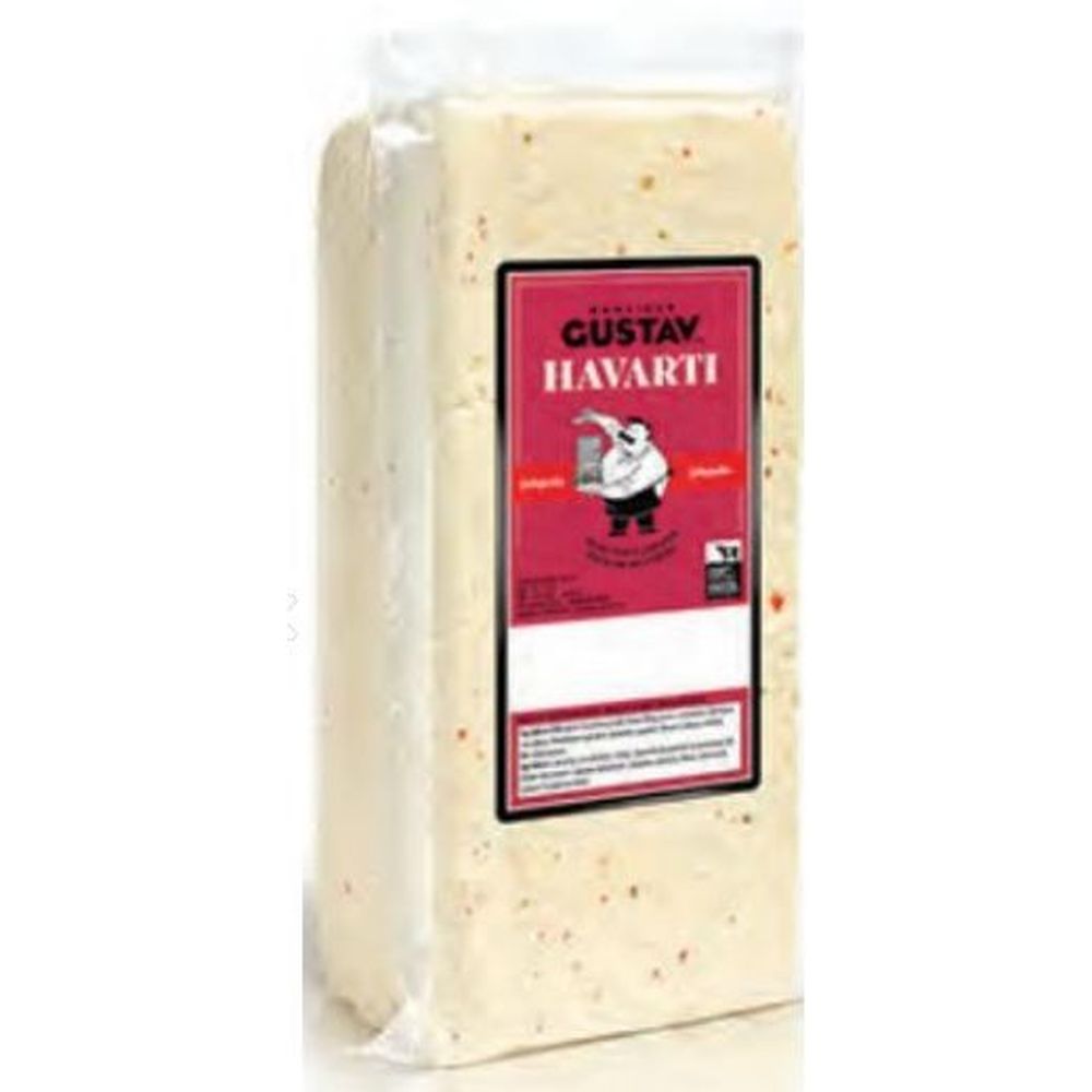 Gustav Fromage Havarti Au Jalapeño, 4 Kg
