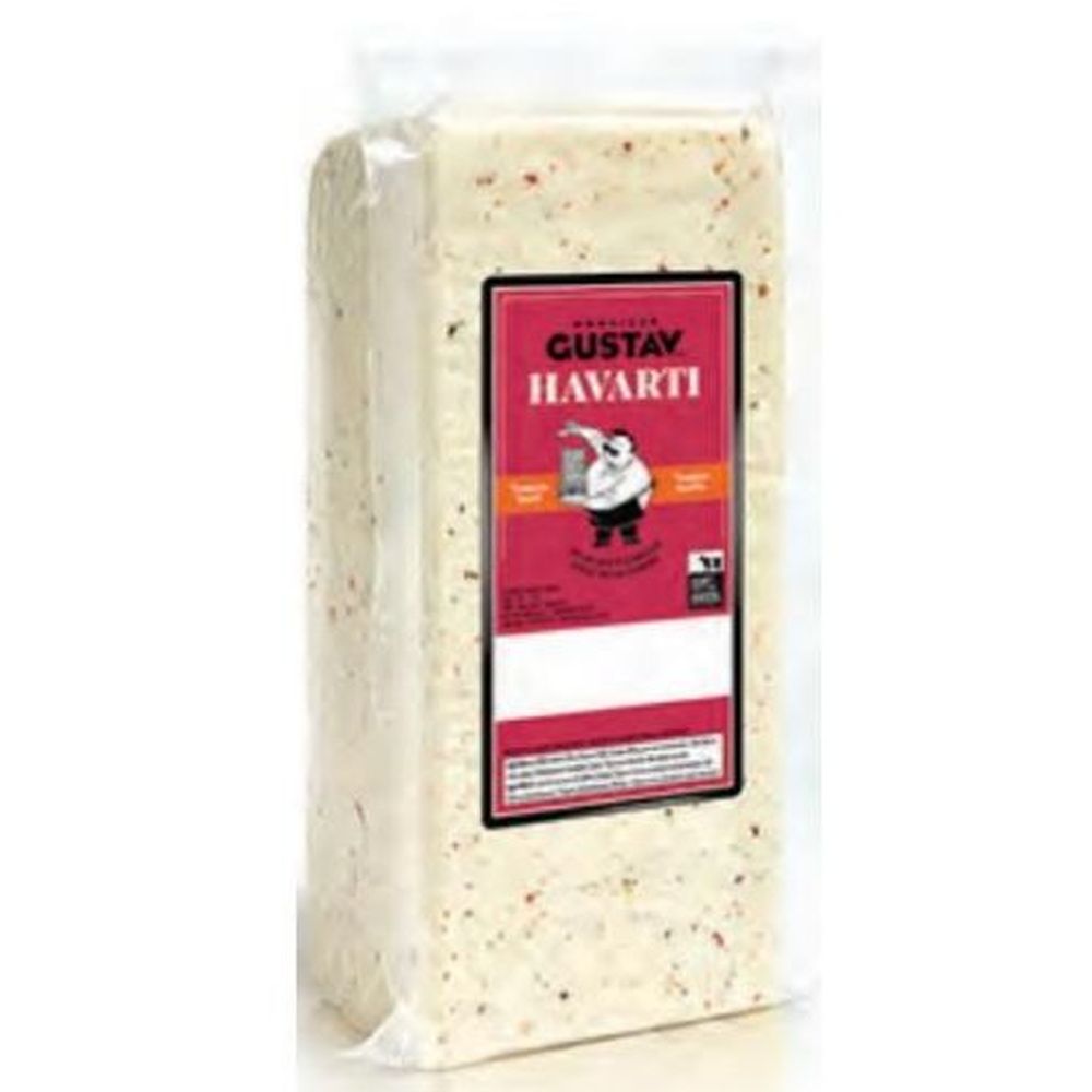 Gustav Fromage Havarti Tomates Basilic, 4 Kg