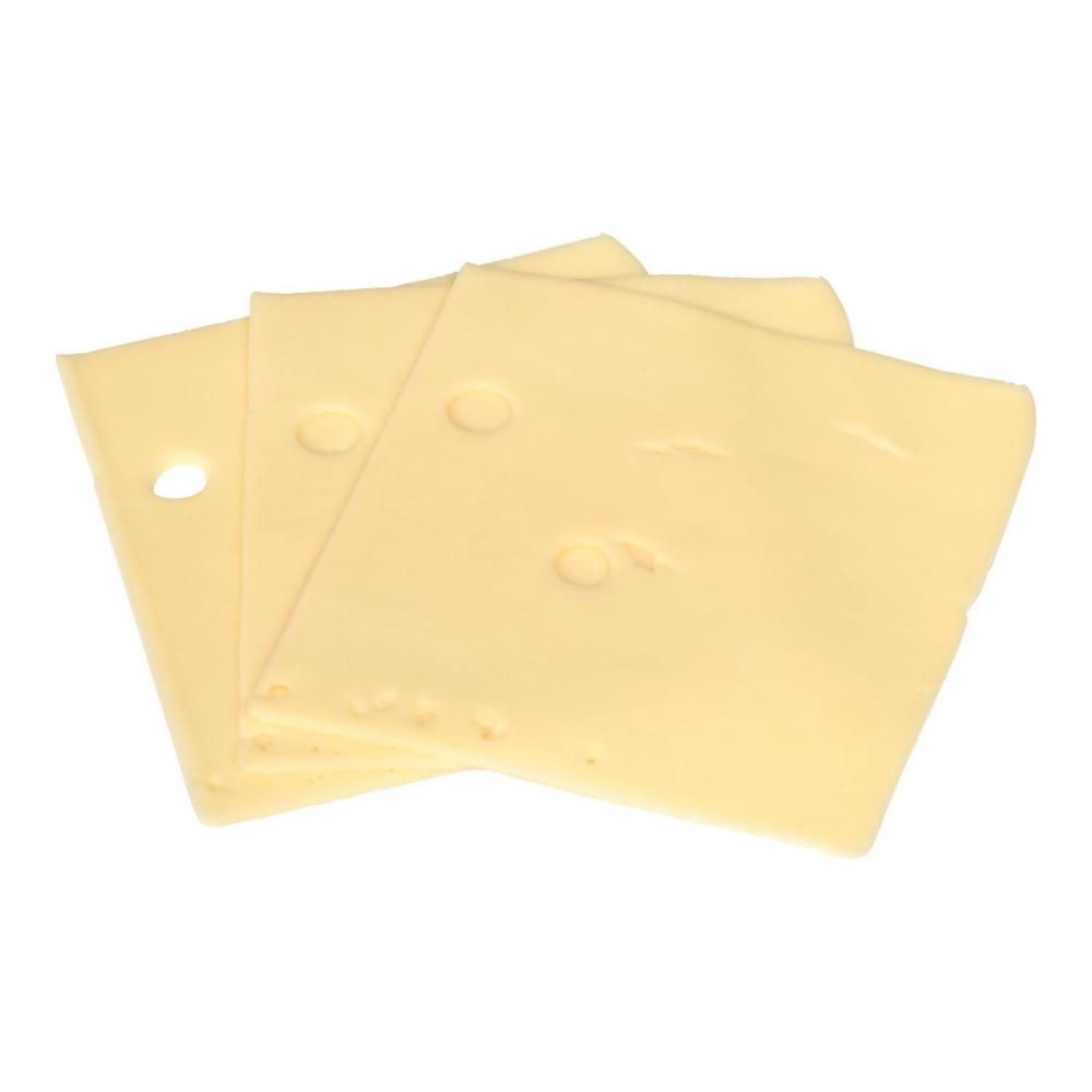 Saputo Canadian Sliced Swiss Cheese, 1 Kg - 12 Per Case