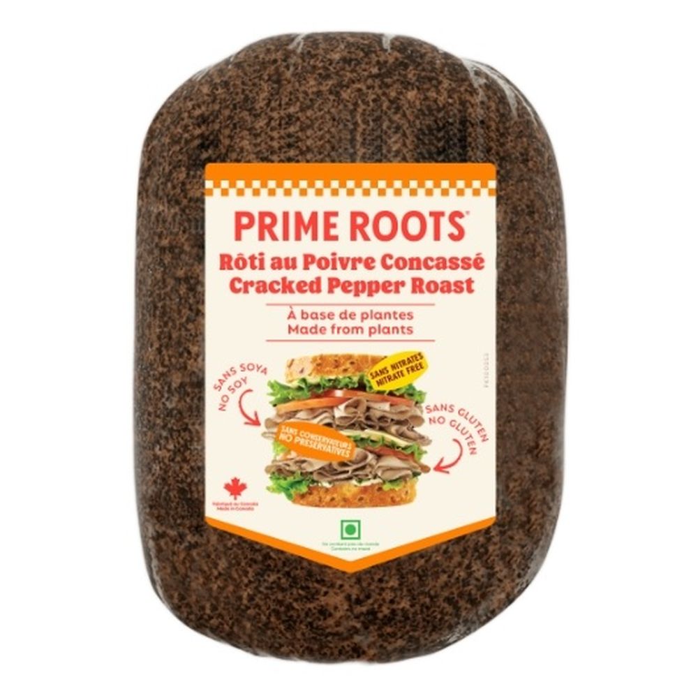 Prime Roots Cracked Pepper Style Plant-based Roast, 2.26 Lb -- 4 Per Case