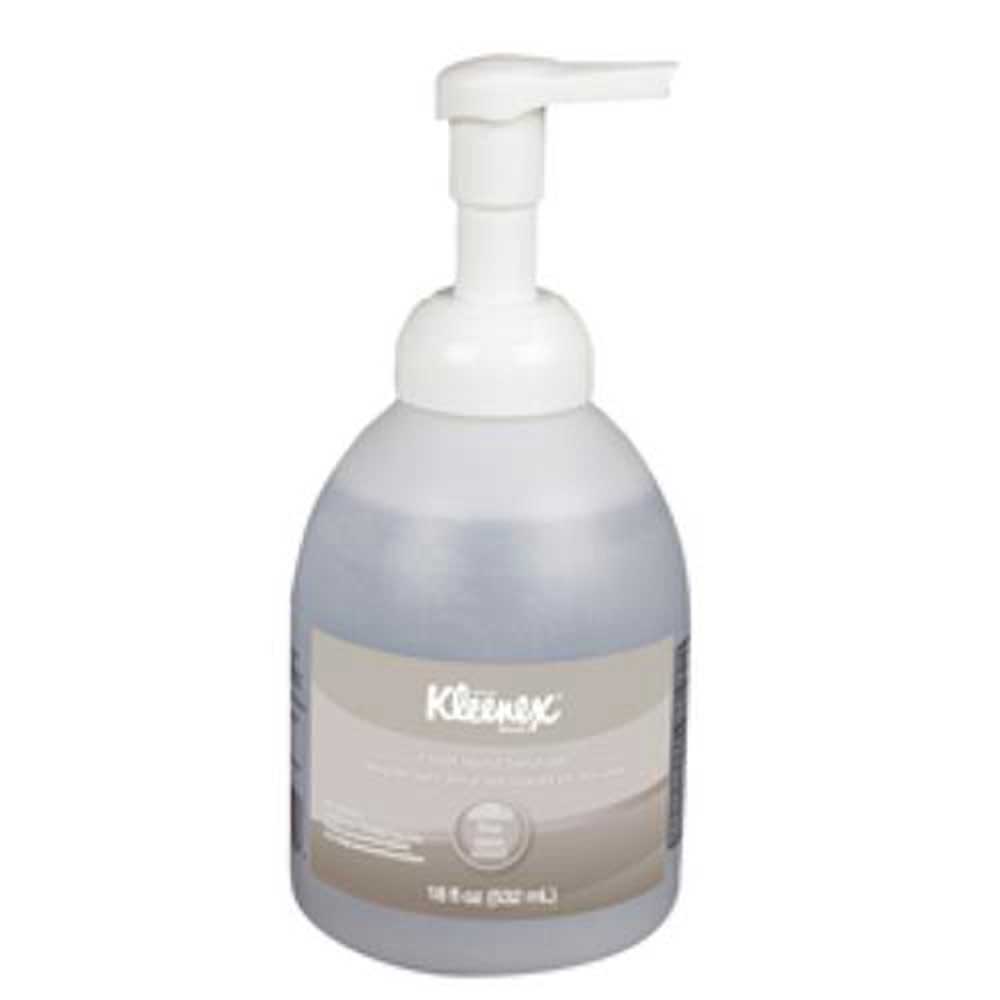 Kleenex Alcohol Free Foam Hand Sanitizer, 18 Oz Pump Bottle -- 4 Per Case