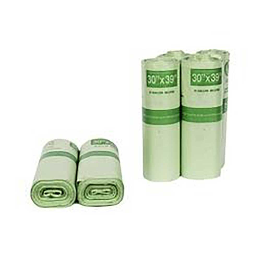 Eco Safe 0.85 Mil Compostable Can Liner, 30 X 39 In -- 135 Per Case