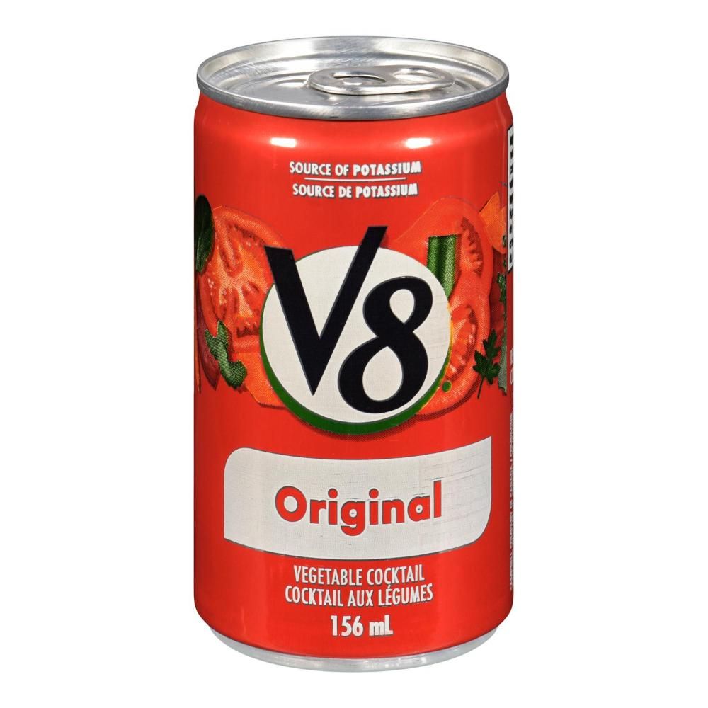 V8 Vegetable Juice, 156 Ml -- 48 Per Case