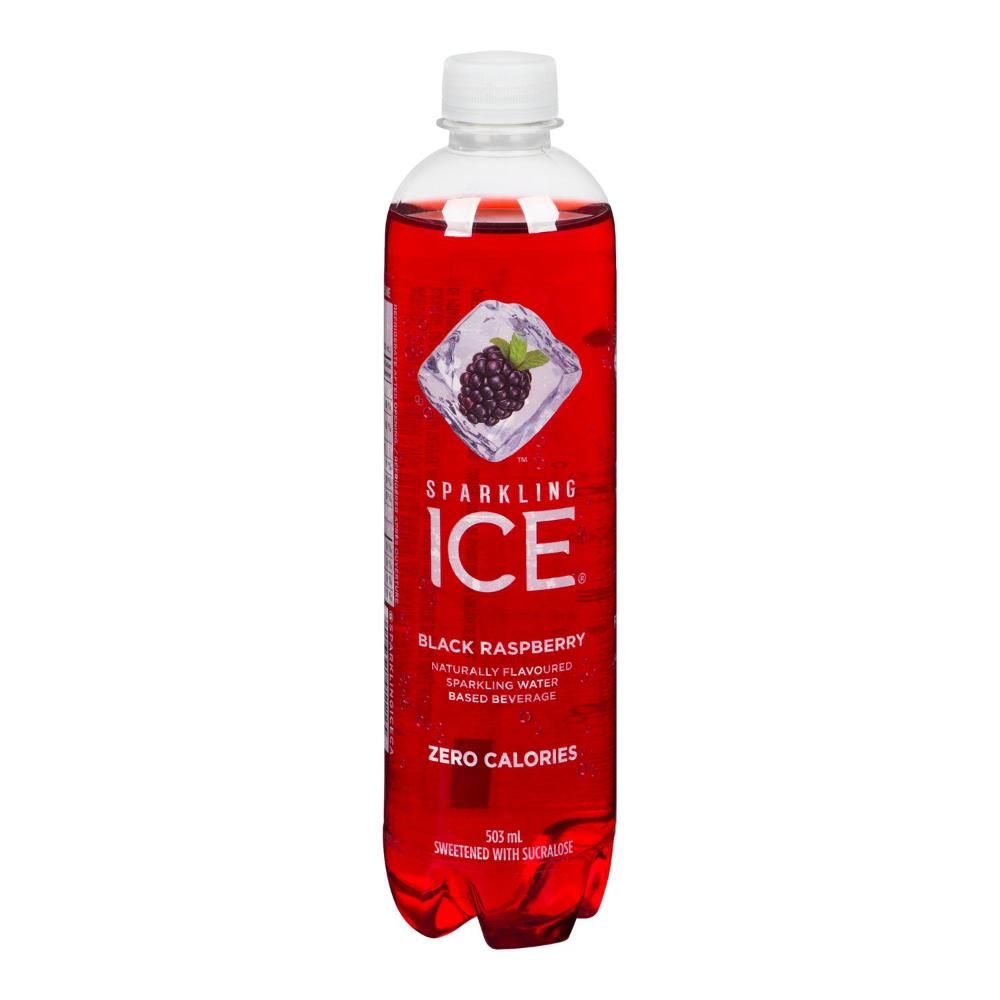 Sparkling Ice Zero Sugar Black Raspberry Sparkling Water, 503 Ml -- 12 Per Case