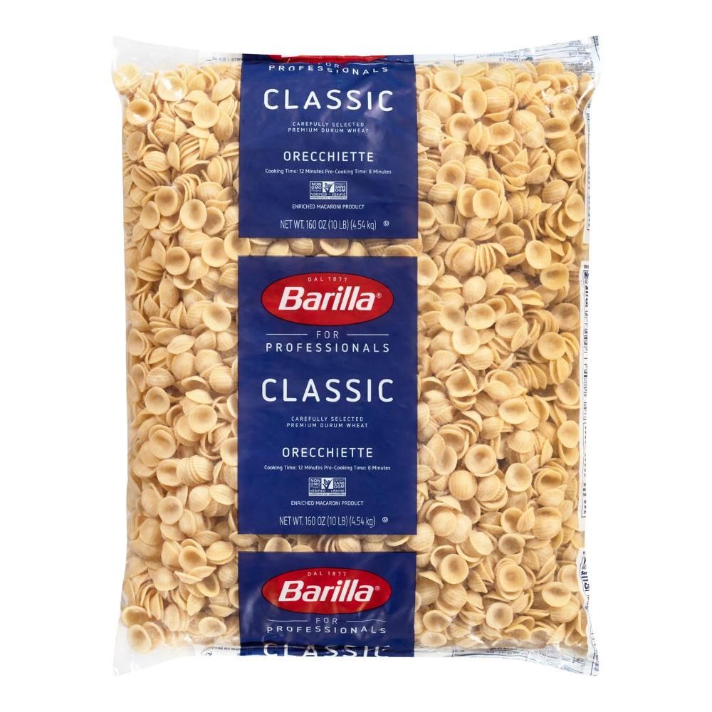Barilla Classic Orecchiette Pasta, 4.54 Kg -- 2 Per Case