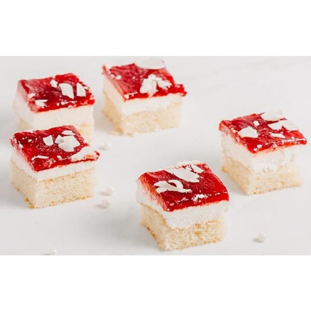 Martin Dessert ,gâteau Aux Fraises Blanc Pré-tranché – 88 Par Caisse