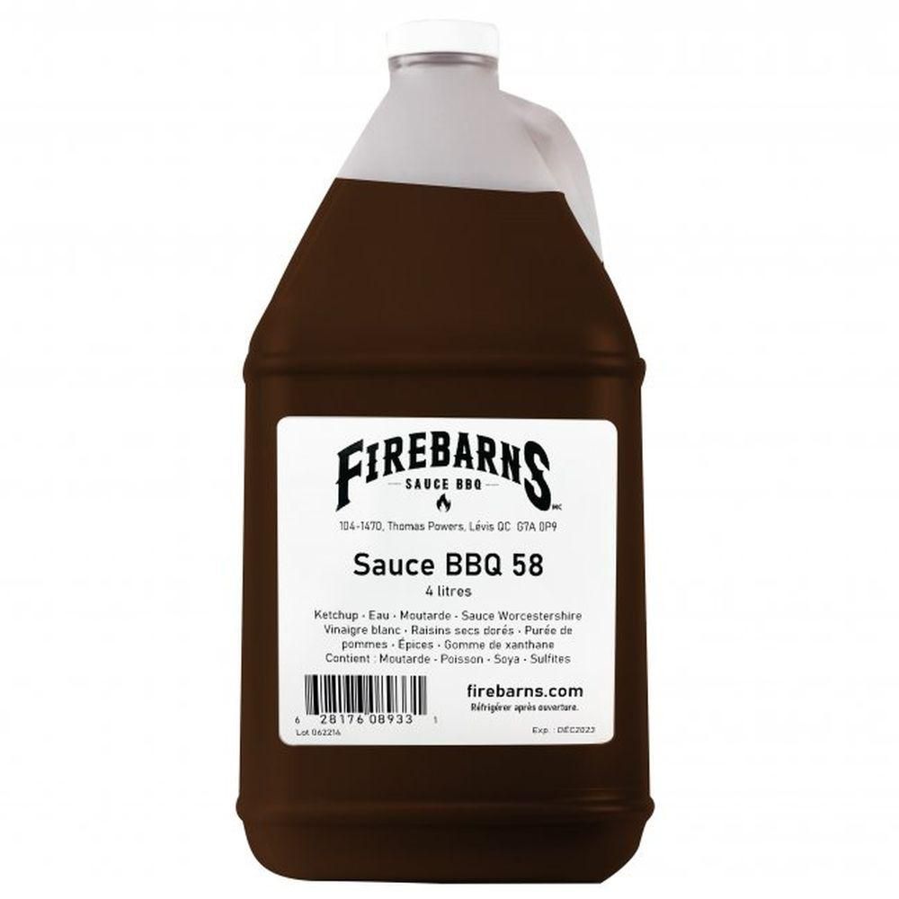 Firebarns Bbq Sauce, 4 Kg -- 2 Per Case