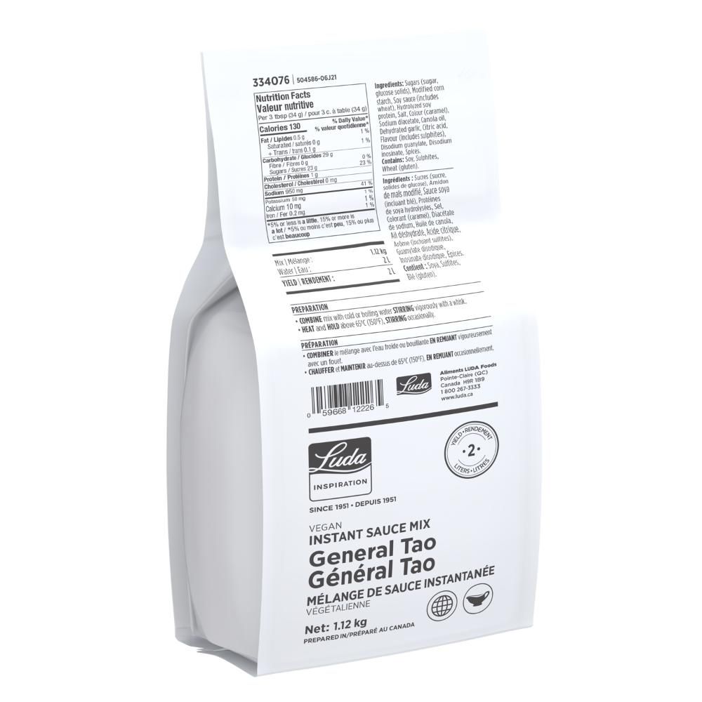 Luda Inspiration Instant General Tao Sauce Mix, 1120 G -- 4 Per Case