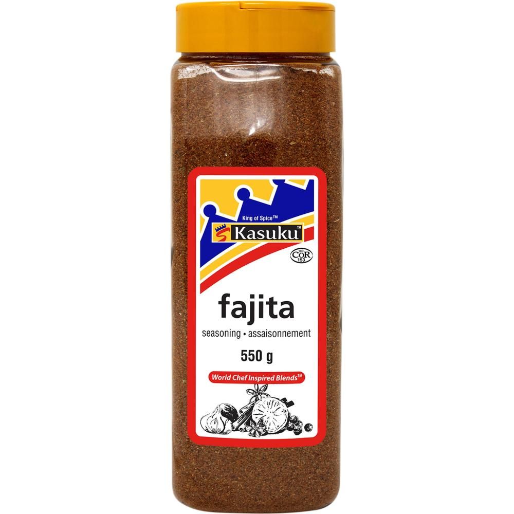 Kasuku Fajita Seasoning, 550 G -- 9 Per Case