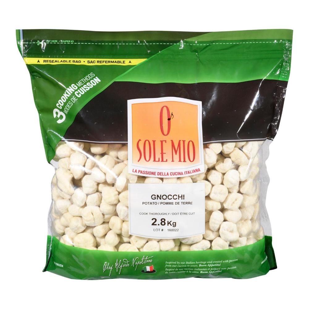 O Sole Mio Potato Gnocchi, 2.8 Kg -- 2 Per Case
