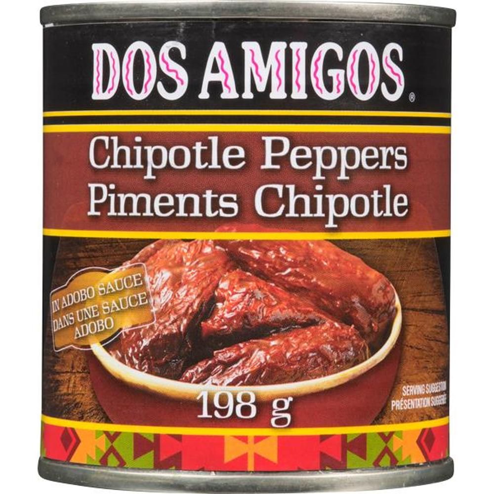 Dos Amigos Chipotle Peppers In Adobe Sauce, 198 G -- 12 Per Case