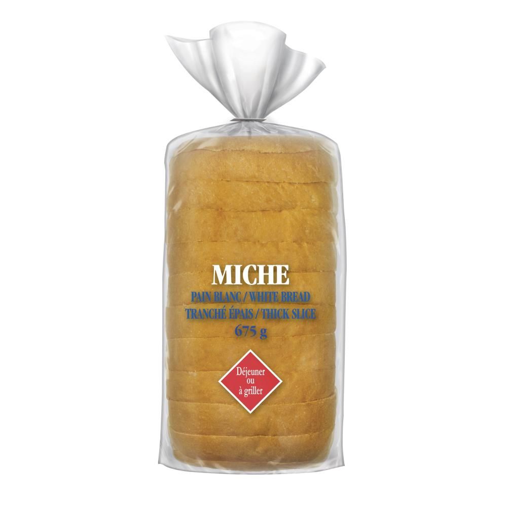 Pom Generic White Miche Bread, 675 G -- 12 Per Case