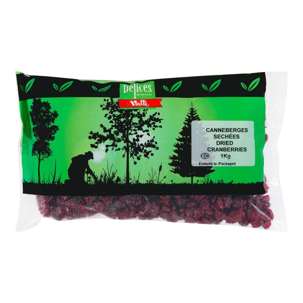 Valli Dried Cranberry, 1 Kg -- 3 Per Case