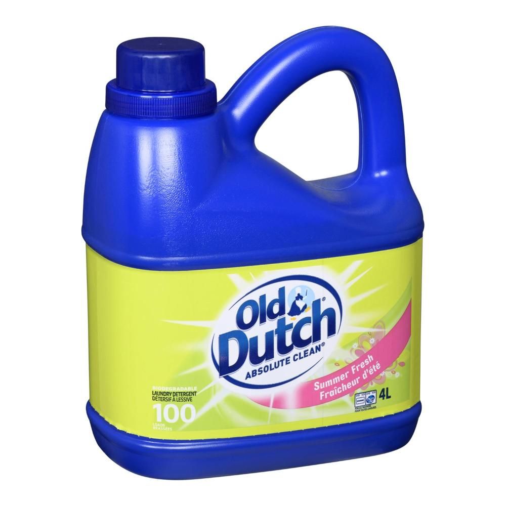 Old Dutch Liquid Laundry Detergent, 4 L -- 4 Per Case