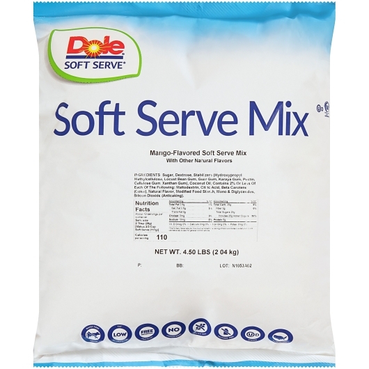 Dole Mango Soft Serve Mix, 2.04 Kg