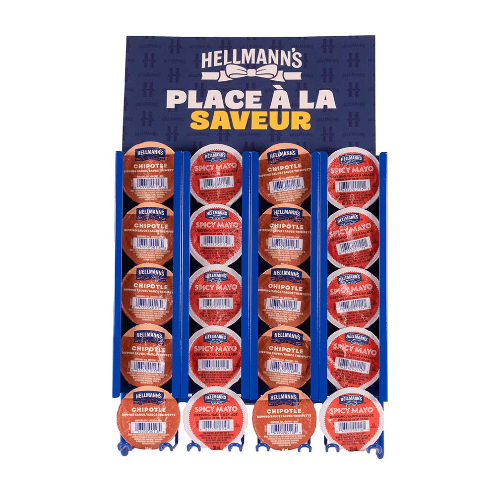 Hellmann's Présentoir Pour Gobelets De Trempette Français