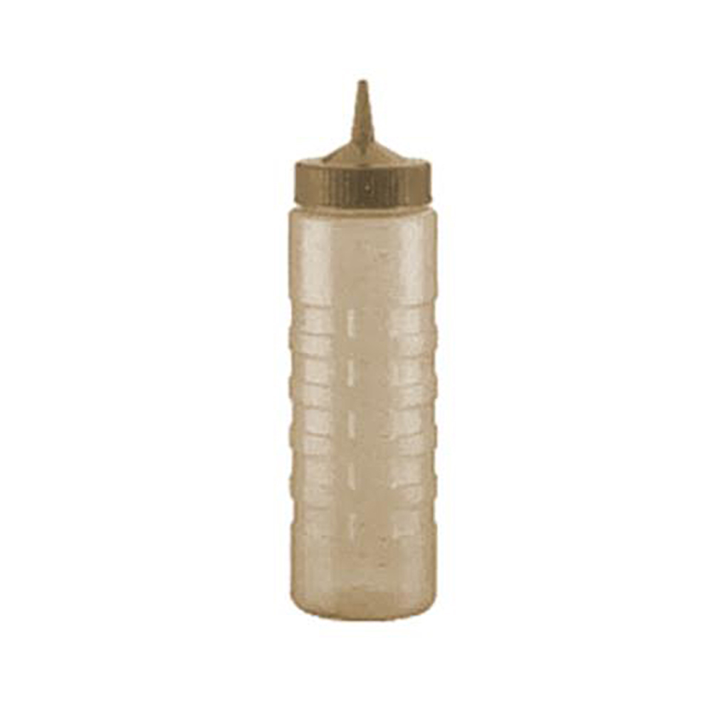 Vollrath 4924cj-01 Traex Brown Wide Mouth Squeeze Dispenser Bottle