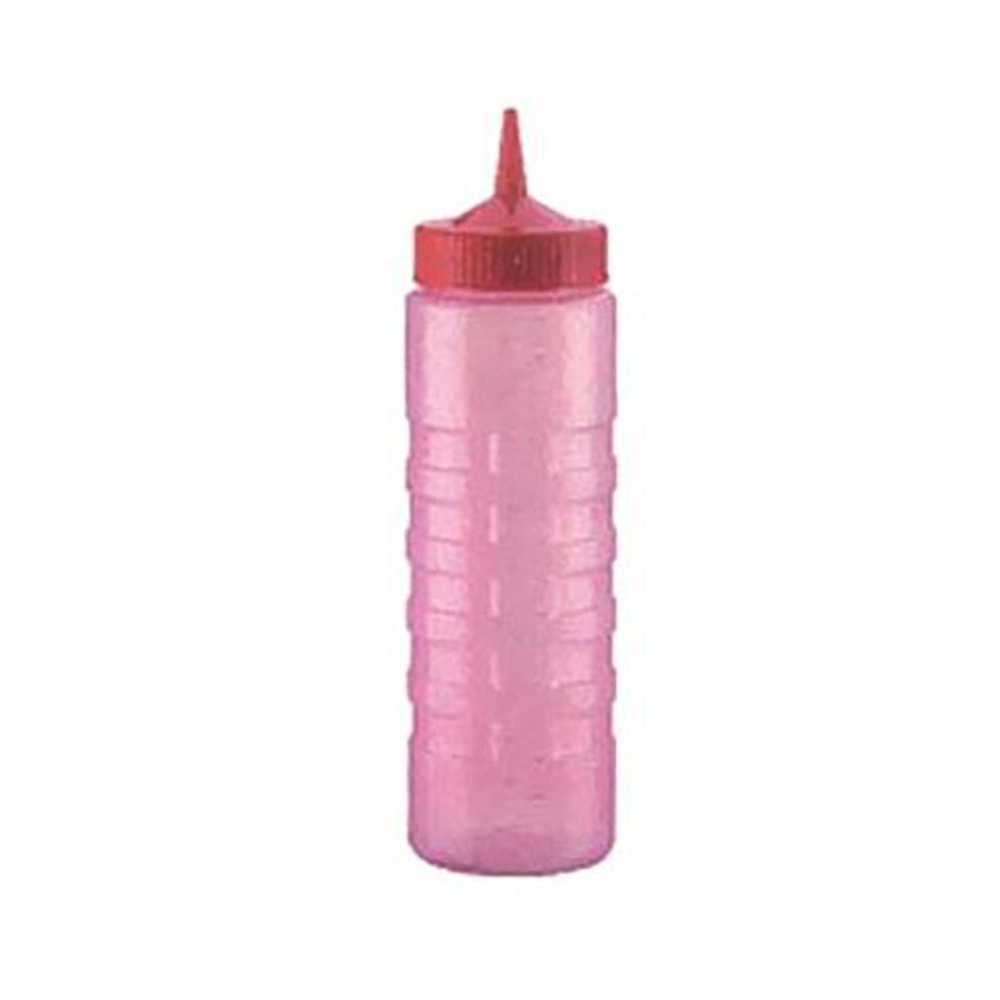 Vollrath 4924cj-02 Traex Red Wide Mouth Squeeze Dispenser Bottle