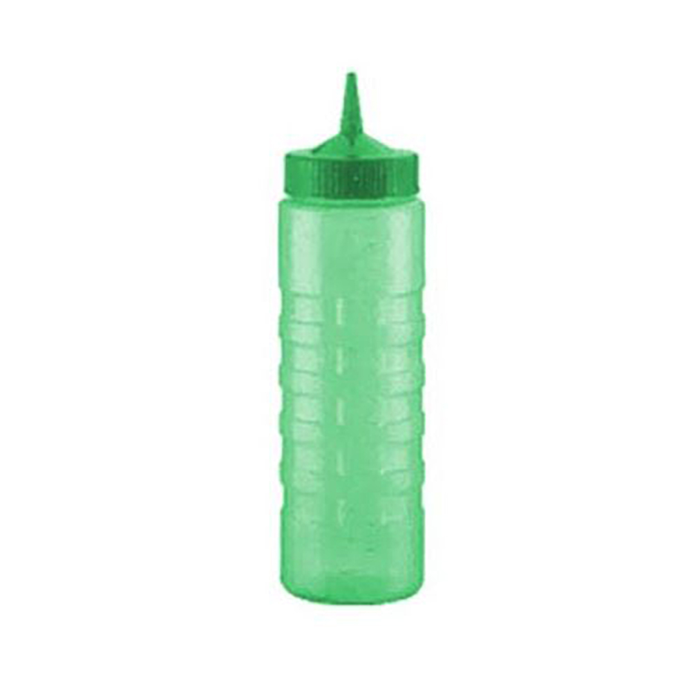 Vollrath 4924cj-191 Vista Green Translucent Wide Mouth Squeeze Bottle Only, 24 Oz Capacity