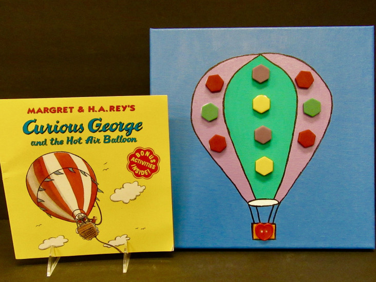 Curious & the Hot Air Balloon tickets Art Attack Albuquerque, New Mexico