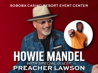 Howie Mandel with Preacher Lawson
