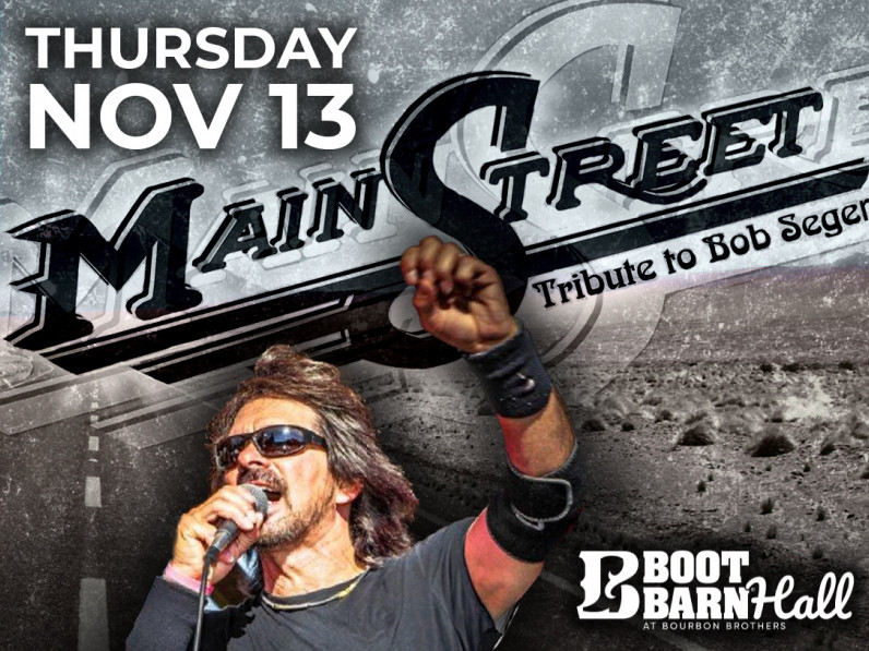 Mainstreet: Tribute to Bob Seger