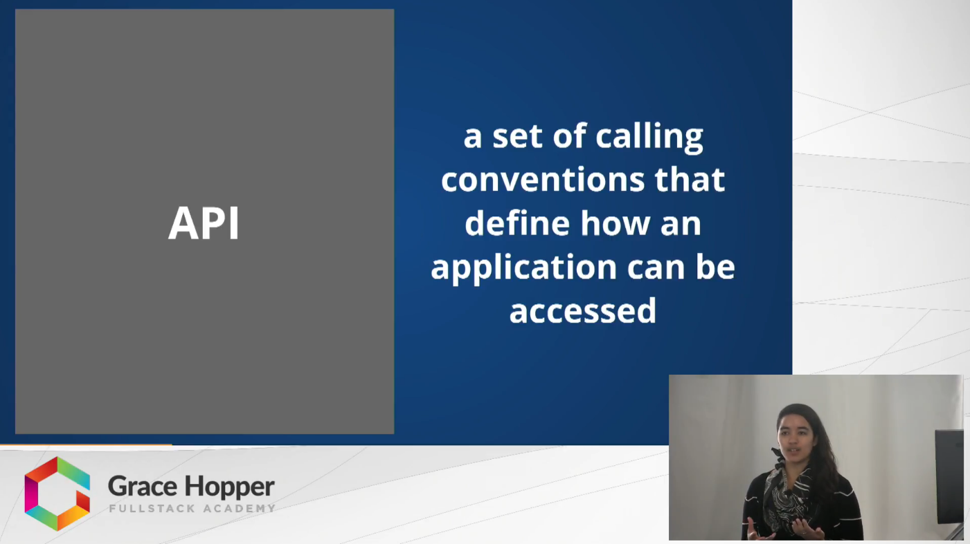 How To Use Government APIs The Grace Hopper Program