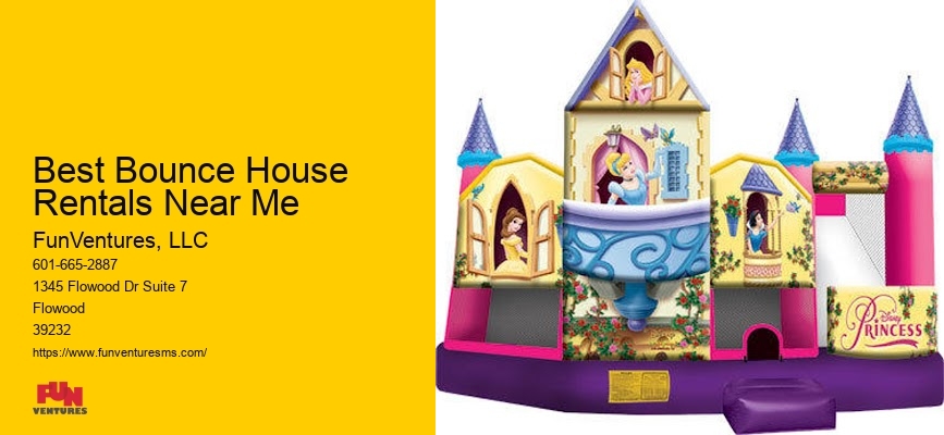 Toddler Bounce House Rentals