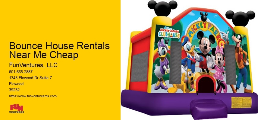 Cheap Bounce House Rentals