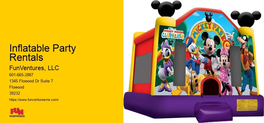Interactive Bounce House Rentals
