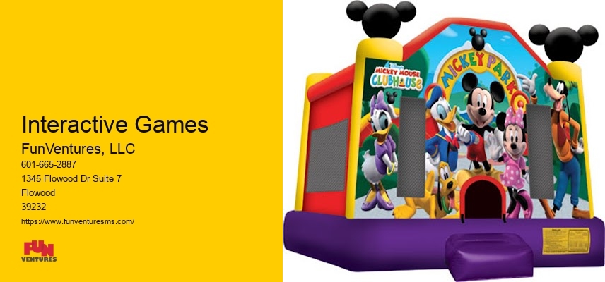 Outdoor Bounce House Rentals Near Me