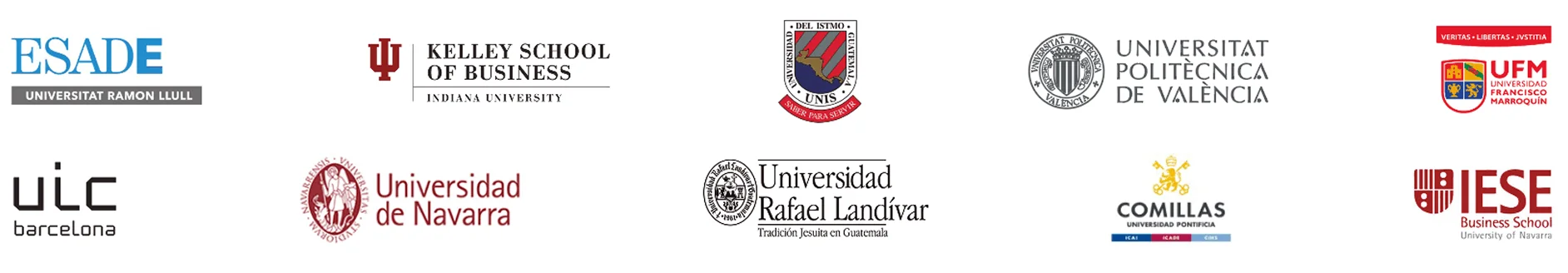 Logos socios académicos
