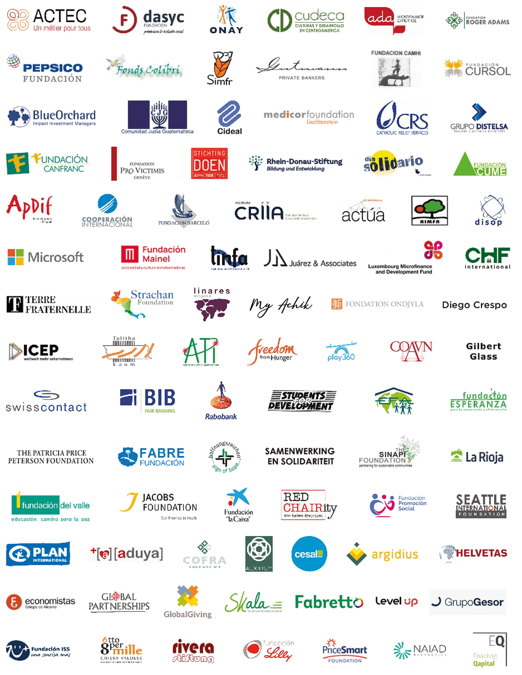 Logos socios privados