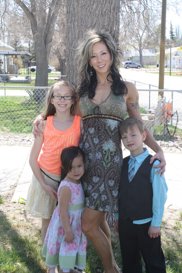 3 of my six kids this past Easter. My cheerleaders! 3 of my six kids this past Easter. My cheerleaders!