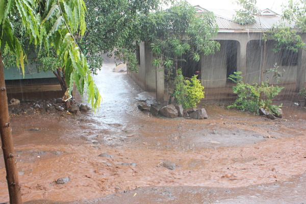 Even the best areas are nearly impossible for wheelchairs to navigate during the rainy season, leaving many children and young adults unable to get to the day centers. Even the best areas are nearly impossible for wheelchairs to navigate during the rainy season, leaving many children and young adults unable to get to the day centers.