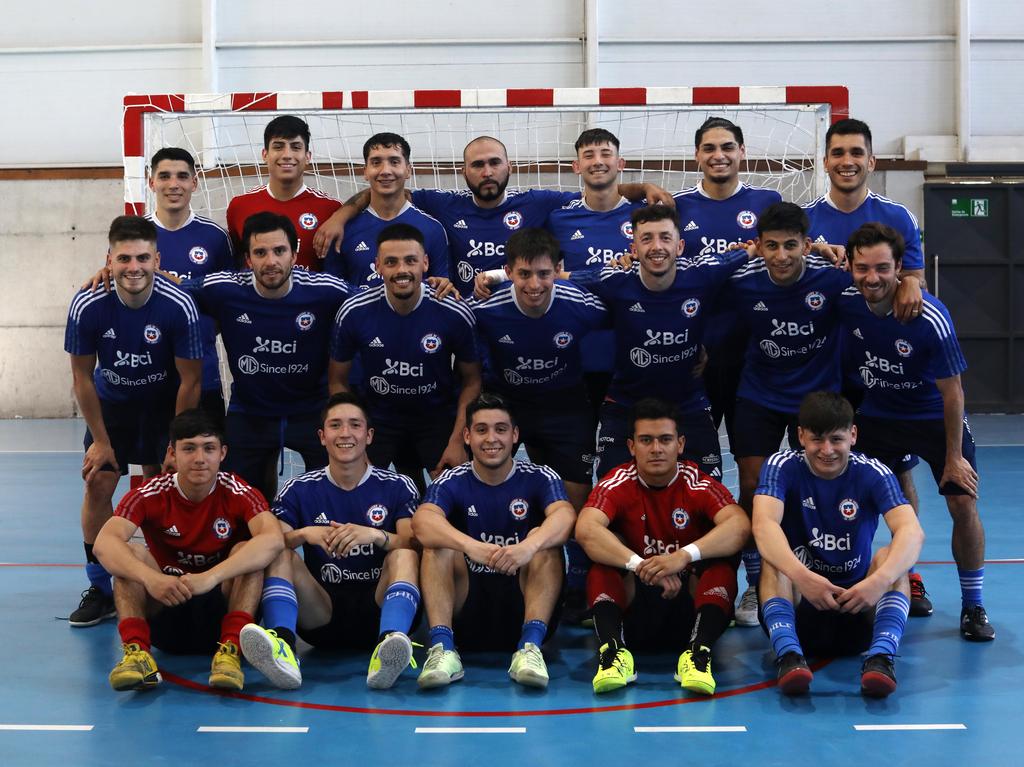 Selección Chilena de Futsal completa últimos entrenamientos previos a Gira en Uruguay