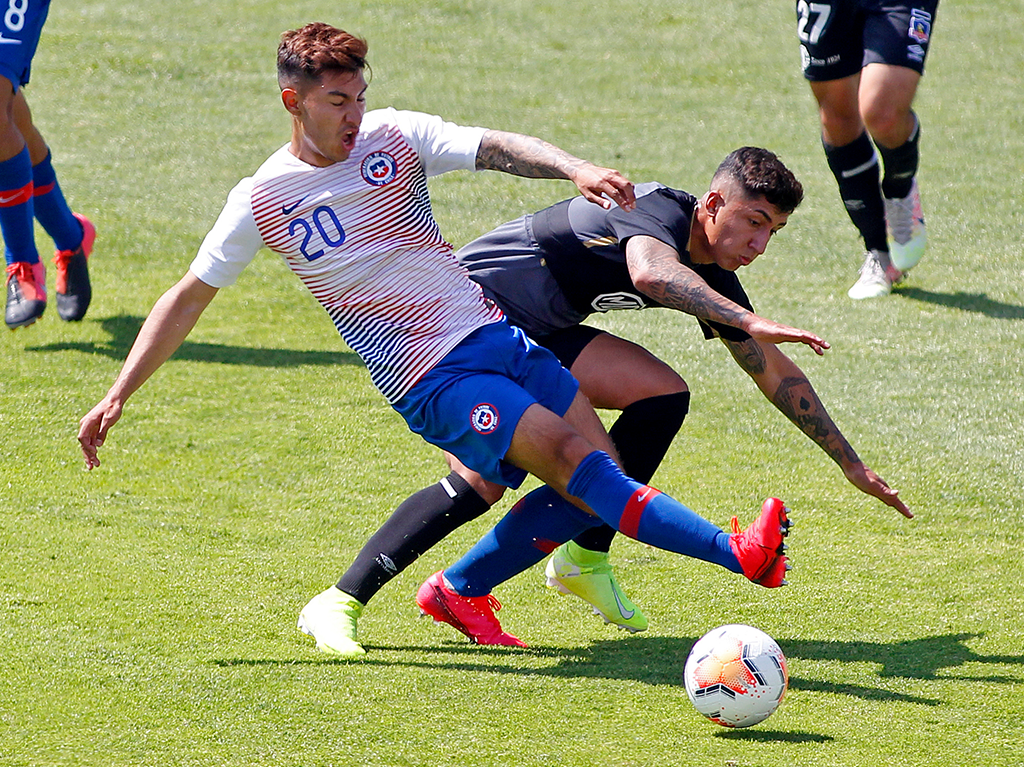 La Roja Sub 20 igualó con Colo Colo en su primer amistoso tras el retorno a las prácticas