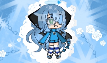 Gacha Life desktop wallpaper roses