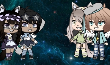 Gacha Life desktop wallpaper space