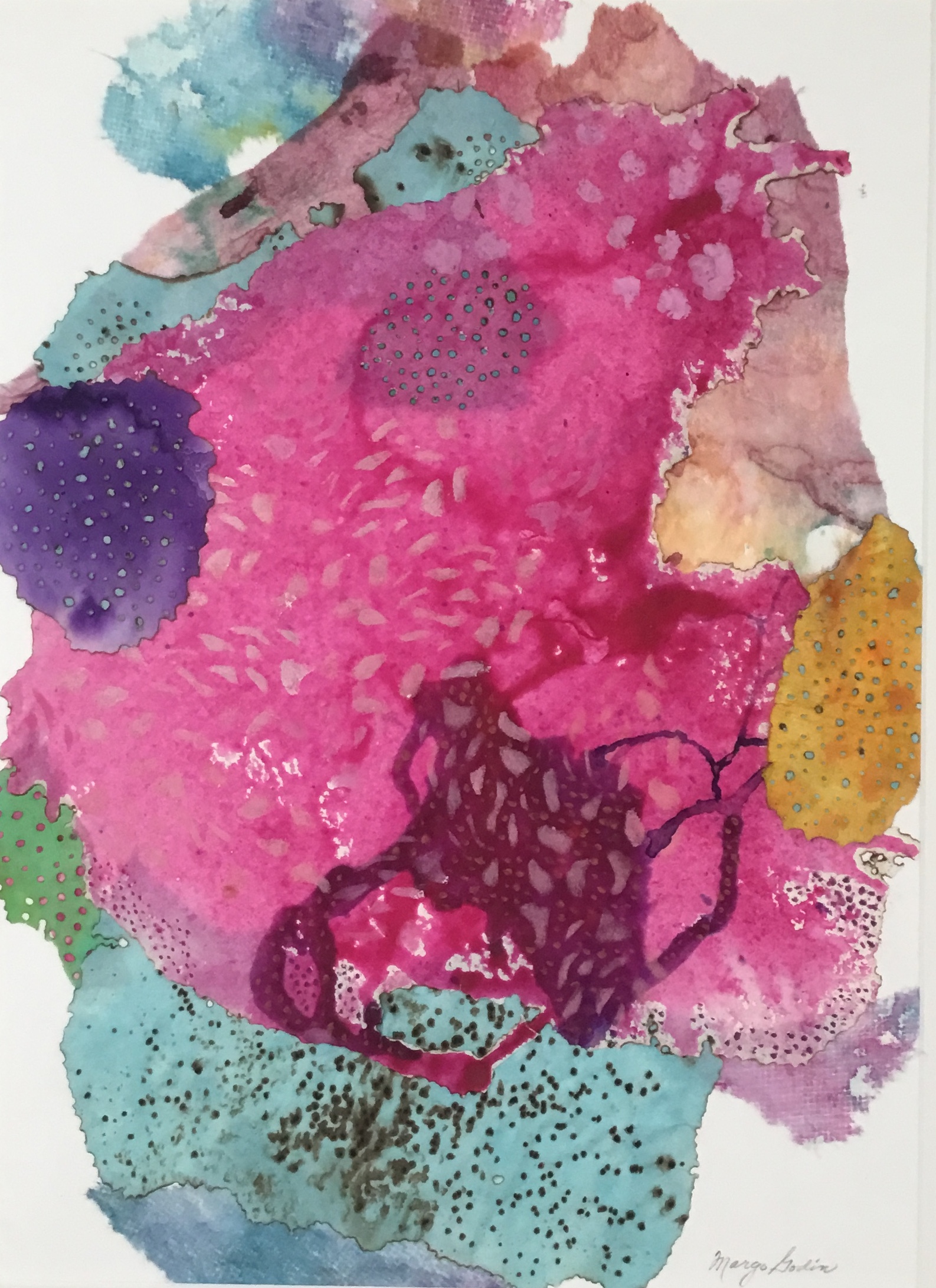 Artist Goding Coraux #4, by the artist Margo Godin | Gallea